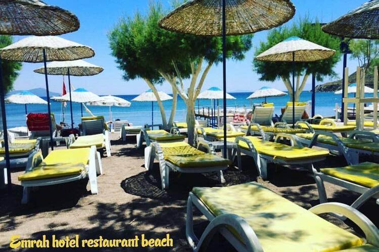 Emrah Hotel Restaurant Beach Akyarlar Bodrum